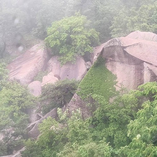Yangkou ropeway, Laoshan National Park, Qingdao, Shandong province, China กระเช้าขึ้นหยางโข่ว อุทยานแห่งชาติเหลาซาน ชิงเต่า มณฑลชานตง ประเทศจีน