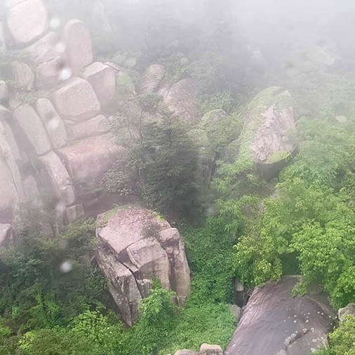Yangkou ropeway, Laoshan National Park, Qingdao, Shandong province, China กระเช้าขึ้นหยางโข่ว อุทยานแห่งชาติเหลาซาน ชิงเต่า มณฑลชานตง ประเทศจีน