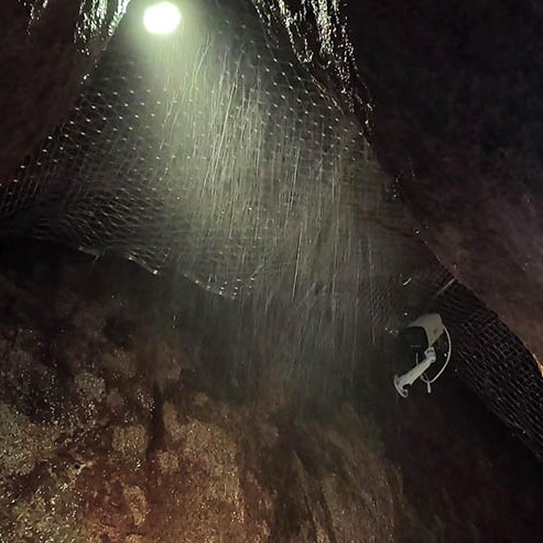 Mitian Cave, Yangkou, Laoshan National Park, Qingdao, Shandong province, China ถ้ำมี่เทียน หยางโข่ว อุทยานแห่งชาติเหลาซาน ชิงเต่า มณฑลชานตง ประเทศจีน