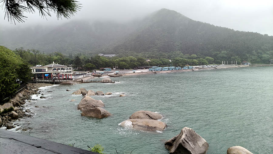 Laoshan National Park, Qingdao, Shandong province, China อุทยานแห่งชาติเหลาซาน ชิงเต่า มณฑลชานตง ประเทศจีน