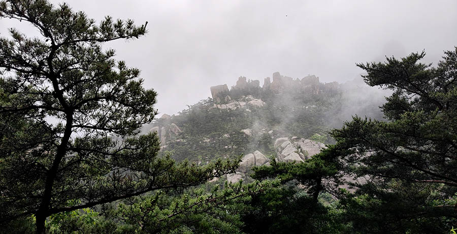 Yangkou, Laoshan National Park, Qingdao, Shandong province, China หยางโข่ว อุทยานแห่งชาติเหลาซาน ชิงเต่า มณฑลชานตง ประเทศจีน
